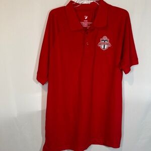 TFC MLS Toronto FC Red Polo Shirt